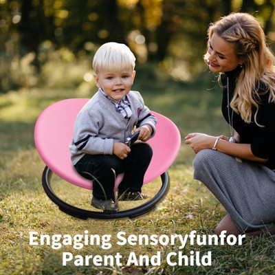 Sensory swivel chair for autism/ADHD kids .Safe, padded design makes skill-building fun and comfortable.
