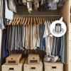 Unique Bargains Stainless Steel Wardrobe Pipe Holder Shower Closet Curtain Rod Pole Brackets 4 Pcs - 3 of 4