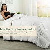 ComfyDown Down Feather Comforter  Lightweight All-Season Duvet Insert with 100% Cotton Cover, Made in USA, Washable with Corner Tabs - 4 of 4