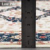 Vintage Rug for Living Room Soft Thin Rug Indoor Floral Print Distressed Rug Aesthetic Rug - 4 of 4