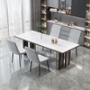NicBex Dining Chairs Set of 4,Kitchen Chairs with Upholstered Cushion Seat and Metal Legs for Dining Room,Living Room,Kitchen - 2 of 4
