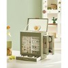 SONGMICS Jewelry Box with Glass Window 5-Layer Jewelry Storage Organizer with 3 Side Drawers - 3 of 4