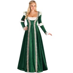 HalloweenCostumes.com Women's Emerald Maiden Costume - 1 of 3