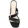 Journee Signature Women's Genuine Leather Jossette Sandals - 4 of 4