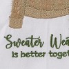 Park Designs Sweater Weather Embroidered Dishtowel Set of 2 - 3 of 3