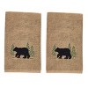 Park Designs Black Bear Terry Hand Towel - Set of 2 - 4 of 4