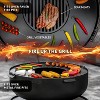 Good Directions 30" Cooking Grill Plate Accessory for Fire Pits Steel Black - 2 of 4