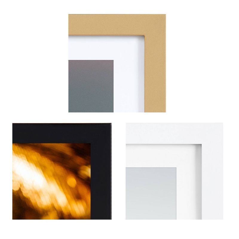 10pc Gallery Frame Box Set White/Black/Gold - Kate &#38; Laurel All Things Decor, 6 of 9