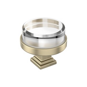 Amerock Glacio Round Cabinet or Furniture Knob - 1 of 3