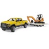 Bruder RAM Rental Service with Mini Excavator - 3 of 4