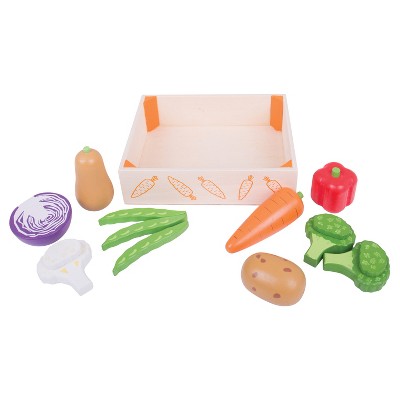 Bigjigs Toys Wooden Pretend Play Tea Bags Roleplay Food Kitchen Accessories 