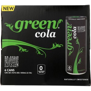 Green Cola Soda Sleek - 6 oz each (12 pack) - 1 of 1