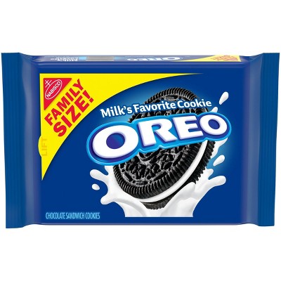 Oreo Chocolate Sandwich Cookies Family Size - 19.1oz