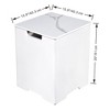 Elementi 15.9" Propane Tank Cover Concrete Hideaway Table for 20 lb Tank - 3 of 4