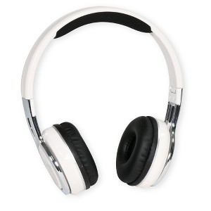 Contixo KB2600 Kids Bluetooth Wireless Headphones -Volume Safe Limit 85db -On-The-Ear Adjustable Headset (White) - 1 of 4