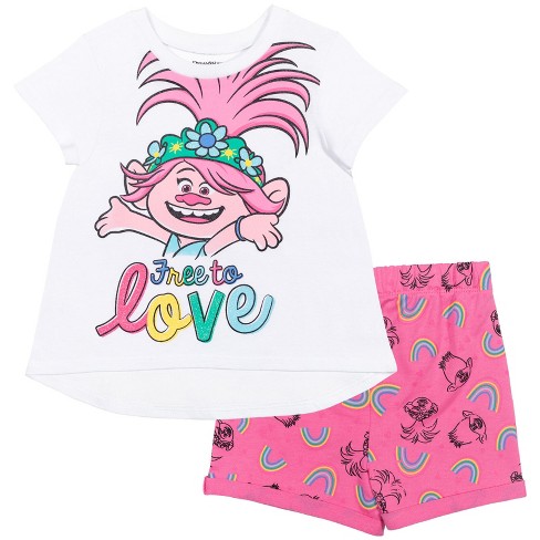 DreamWorks Trolls Poppy Toddler Girls T-Shirt and Capri Leggings