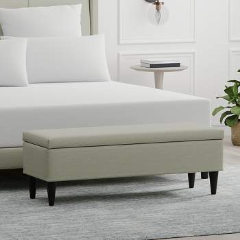 Glenwillow Home Upholstered Storage Bench