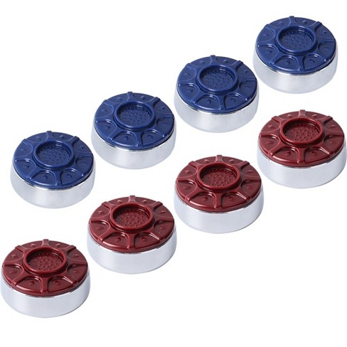 Chrome Shuffleboard Pucks - 2-5/16