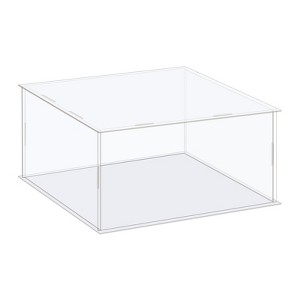 Unique Bargains Acrylic Dustproof Protection Showcase for Collectibles Display - 1 of 3
