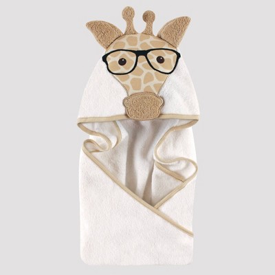 giraffe hooded towel