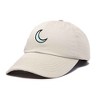 Dalix Moon Embroidered Crescent Astronomy Night Cotton Dad Hat Baseball Cap Adjustable Womens - image 4 of 4