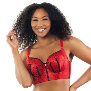 Simply Perfect By Warner's Women's Longline Convertible Wirefree Bra - Berry  38d : Target