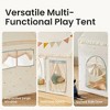 Tiny Land® Sweet Citrus Kids Play Tent – White and Blue Indoor Playhouse - 4 of 4