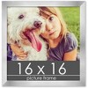 PosterPalooza | 16x16 Wood Frame with UV Acrylic, 6 Finishes: Black, White, Bronze, Silver, Wood, Mahogany - 2 of 4