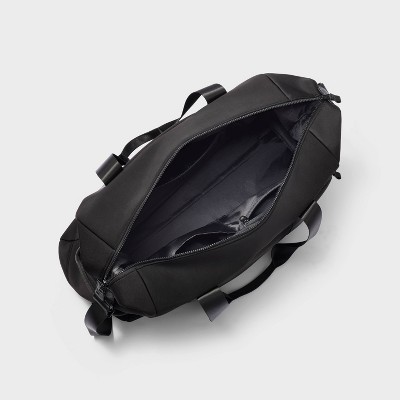 Faux Neoprene Weekender Bag Travel Carry On - All In Motion™ Black