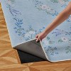 Ruggable Washable Bridgerton Aubrey Hall Garden Rug Blue - 4 of 4