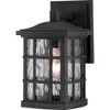 Quoizel Lighting Stonington 1 - Light Sconce in  Mystic Black - 2 of 4