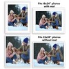 Americanflat 22x28 Poster Frame with Polished Plexiglass - Use as 18x24 Frame with Mat or 22x28 Frame Without Mat - Streamline Collection - White - 4 of 4
