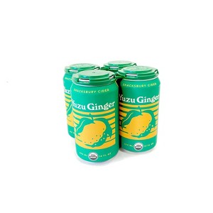 Shacksbury Organic Yuzu Ginger Cider - 4pk/12 fl oz Cans - 1 of 1