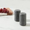 2pc Marble Salt and Pepper Shaker Set - Threshold™