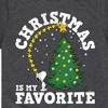 Boys' - Peanuts - Christmas Is My Favorite Short Sleeve Graphic T-Shirt - 2 of 4