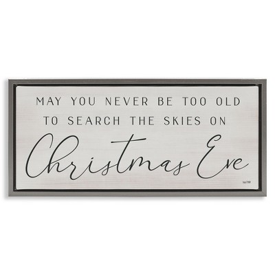 Stupell Industries Inspiring Christmas Eve Sentiment, 31" x 14"