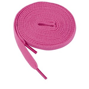 INSPIRE CHIC Polyester Regular Solid Flat Shoelaces 0.8cm Width 2 Pairs (4 Pcs) - 1 of 4