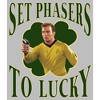 Men's Star Trek: The Original Series St. Patrick's Day Captain Kirk Set Phasers to Lucky Long Sleeve Shirt - 2 of 4