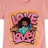 Girls' - Karma's World - Love What You Love Fitted Short Sleeve Graphic T-Shirt - 2 of 4