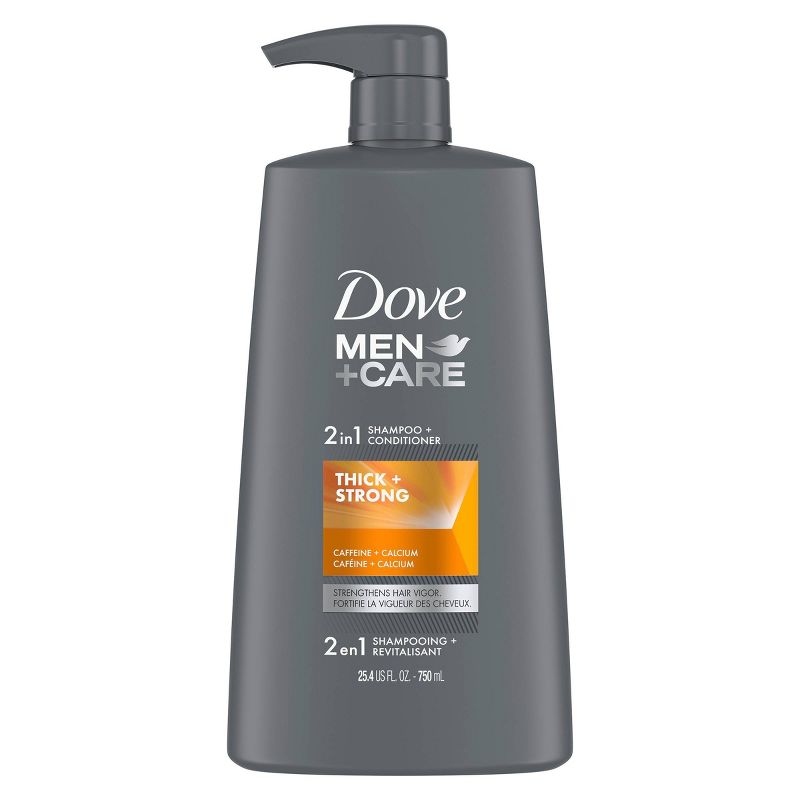 Dove Men+Care 2-in-1 Shampoo + Conditioner Thick + Strong for Fine or Thinning Hair, 3 of 7