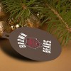 Brown University Bears Logo Aluminum Holiday Christmas Tree Ornament - 4 of 4