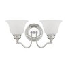 Livex Lighting Essex 2 - Light Vanity in  Polished Chrome - 3 of 4