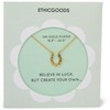 Gold Plated Horseshoe Pendant Necklace | ETHICGOODS - 2 of 4