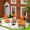 WestinTrends All-Weather Outdoor Patio Poly Classic Porch Rocking Chair (Set of 4) - 2 of 2
