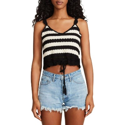 Women's CROCHET CROP TOP - BB Dakota