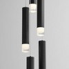 Oxygen Lighting Alarum 5 - Light Pendant in  Black - 3 of 4