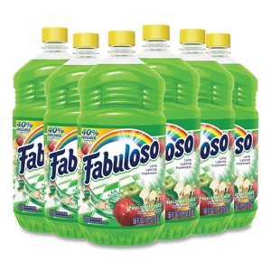 Fabuloso Multi-use Cleaner, Passion Fruit Scent, 56 oz, Bottle, 6/Carton - 1 of 4