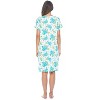 Casual Nights Women's Super Soft Yummy Nightshirt, Short Sleeve Nightgown, Night Dress with Fun Prints & Patterns - 4 of 4