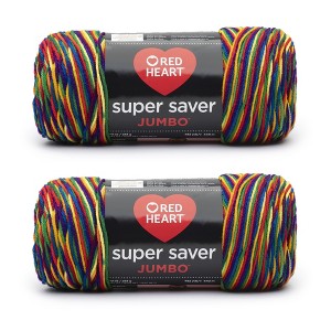 Red Heart Super Saver Yarn 2 Pack-Mexcana - 1 of 3