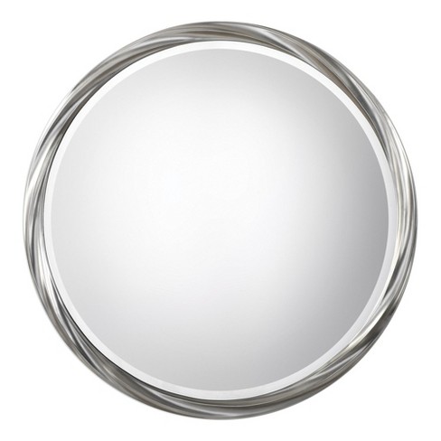 Uttermost Orion Silver Round Mirror - image 1 of 4